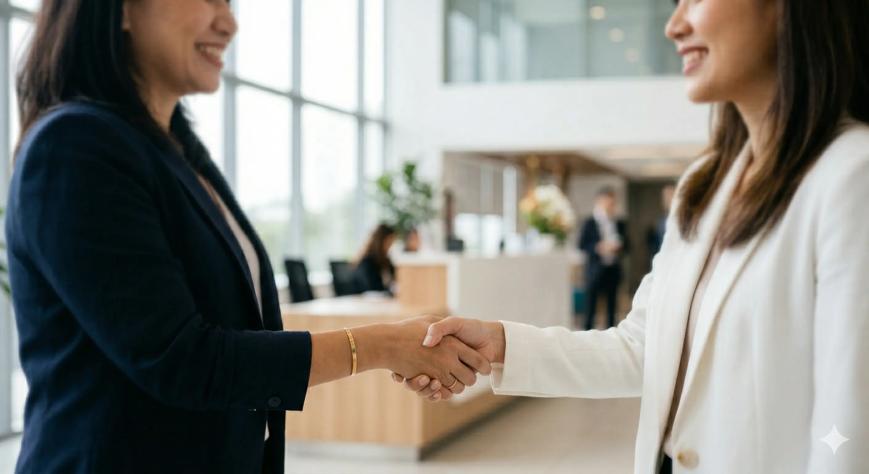 IRIS Business Solutions PLT strategic partnership handshake representing integrity and cooperation